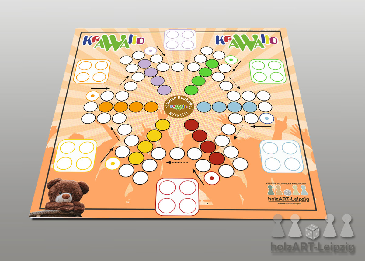 Ludo  KRAWALLO 4 / 6 Pers.