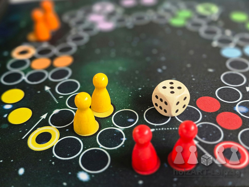 Ludo 6 Pers. Reisespiel de luxe