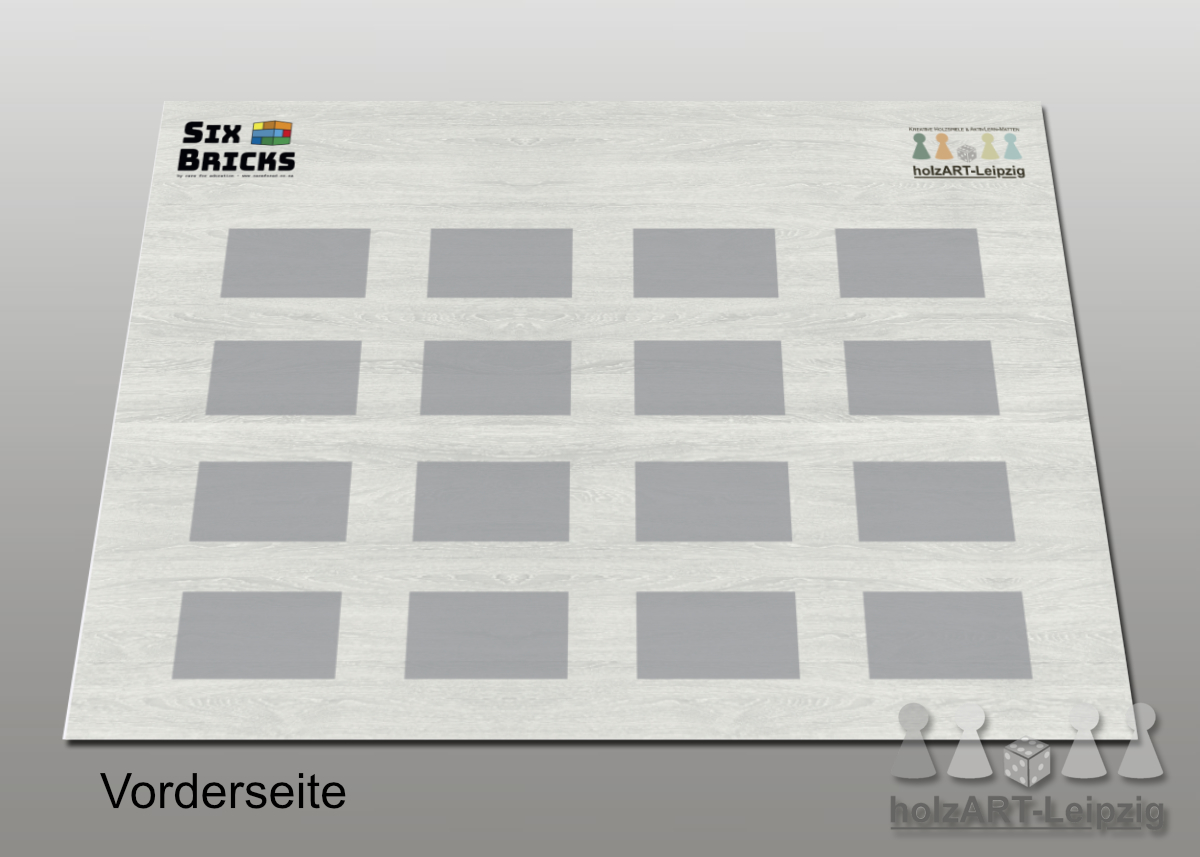 SixBricks-Board Lege-Muster