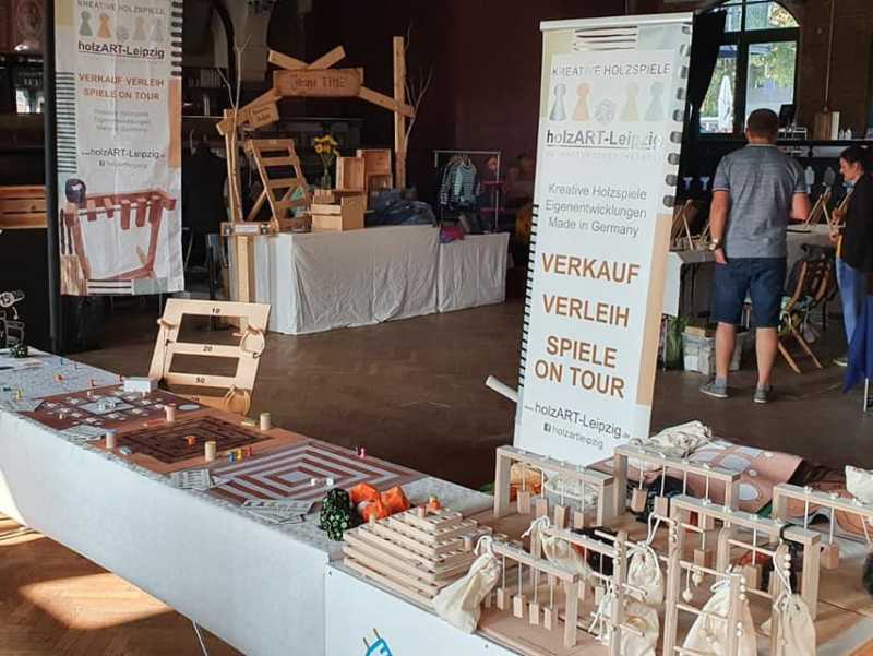 holzART auf Messen und Events